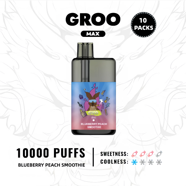 GROO MAX BLUEBERRY PEACH SMOOTHIE