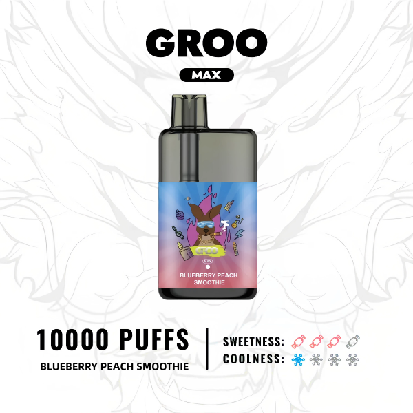 GROO MAX - BLUEBERRY PEACH SMOOTHIE