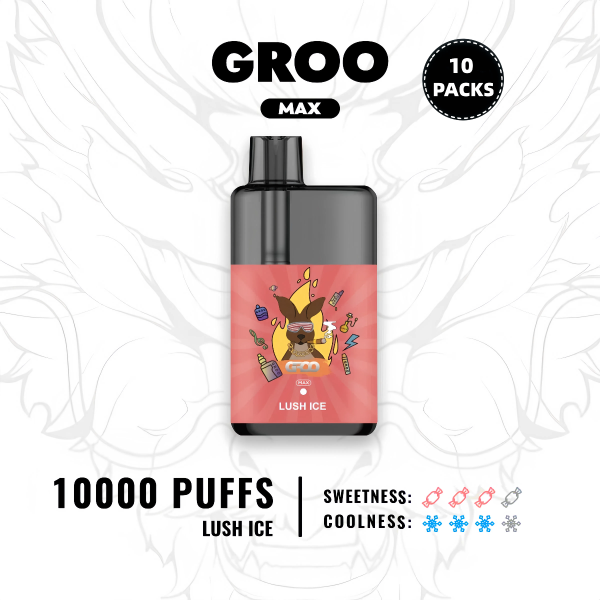 GROO MAX LUSH ICE - 10 PACK BULK