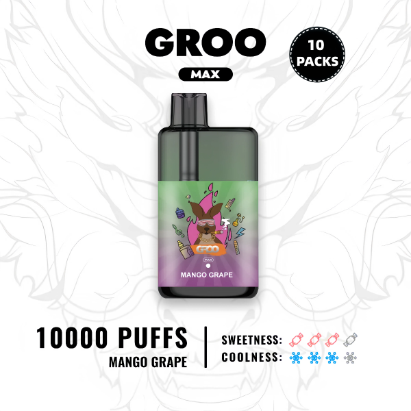 GROO MAX MANGO GRAPE - 10 PACK BULK