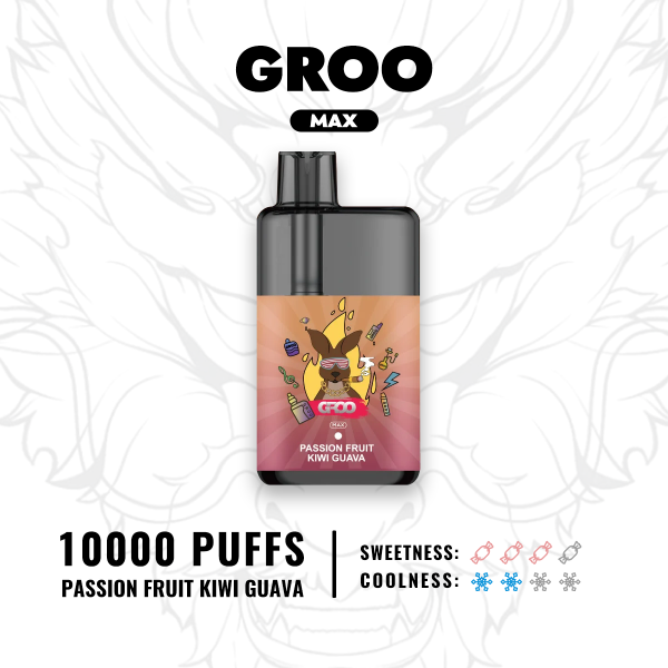 GROO MAX - PASSION FRUIT KIWI GUAVA